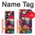 S2353 パリ漫画ヴィンテージのパターン Paris Cartoon Vintage Pattern Samsung Galaxy Z Fold 6 バックケース、フリップケース・カバー