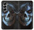 S2585 スカルペンタグラム Evil Death Skull Pentagram Samsung Galaxy Z Fold 6 バックケース、フリップケース・カバー