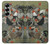 S2699 伊藤若冲 Ito Jakuchu Rooster Samsung Galaxy Z Fold 6 バックケース、フリップケース・カバー