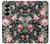 S2727 ヴィンテージローズ柄 Vintage Rose Pattern Samsung Galaxy Z Fold 6 バックケース、フリップケース・カバー