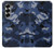 S2959 海軍迷彩 Navy Blue Camo Camouflage Samsung Galaxy Z Fold 6 バックケース、フリップケース・カバー