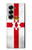 S2972 北アイルランドサッカー Northern Ireland Football Soccer Flag Samsung Galaxy Z Fold 6 バックケース、フリップケース・カバー