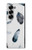 S3085 羽 Feather Paint Pattern Samsung Galaxy Z Fold 6 バックケース、フリップケース・カバー