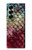 S3539 人魚の鱗 Mermaid Fish Scale Samsung Galaxy Z Fold 6 バックケース、フリップケース・カバー