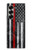S3687 消防士細い赤い線アメリカの国旗 Firefighter Thin Red Line American Flag Samsung Galaxy Z Fold 6 バックケース、フリップケース・カバー