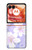 S2361 紫の花 Purple White Flowers Motorola Razr 70,60,50, Razr (2026, 2025, 2024) バックケース、フリップケース・カバー