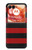 S2638 黒と赤のストライプ Black and Red Striped Motorola Razr 50 バックケース、フリップケース・カバー