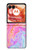 S3444 デジタルアートカラフルな液体 Digital Art Colorful Liquid Motorola Razr 50 バックケース、フリップケース・カバー