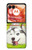 S3795 不機嫌子猫遊び心シベリアンハスキー犬ペイント Kitten Cat Playful Siberian Husky Dog Paint Motorola Razr 70,60,50, Razr (2026, 2025, 2024) バックケース、フリップケース・カバー
