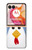 S3254 鶏の漫画 Chicken Cartoon Motorola Razr 50 Ultra バックケース、フリップケース・カバー