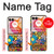 S3281 カラフルなヒッピーの花のパターン Colorful Hippie Flowers Pattern Motorola Razr 50 Ultra バックケース、フリップケース・カバー