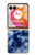S3439 インディゴタイダイ Fabric Indigo Tie Dye Motorola Razr 50 Ultra バックケース、フリップケース・カバー