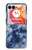 S3439 インディゴタイダイ Fabric Indigo Tie Dye Motorola Razr 50 Ultra バックケース、フリップケース・カバー
