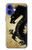 S1482 ブラックドラゴン絵画 Black Dragon Painting iPhone 16 バックケース、フリップケース・カバー
