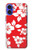 S1949 ハワイのハイビスカス柄 Hawaiian Hibiscus Pattern iPhone 16 バックケース、フリップケース・カバー
