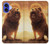 S1957 アスランライオン Lion Aslan iPhone 16 バックケース、フリップケース・カバー