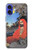 S2234 禅師 Zen Master Bodhidharma Yoshitoshi iPhone 16 バックケース、フリップケース・カバー