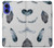 S3085 羽 Feather Paint Pattern iPhone 16 バックケース、フリップケース・カバー