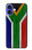 S3464 南アフリカの国旗 South Africa Flag iPhone 16 バックケース、フリップケース・カバー