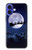 S3508 クリスマスサンタ Xmas Santa Moon iPhone 16 バックケース、フリップケース・カバー