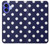 S3533 ブルーの水玉 Blue Polka Dot iPhone 16 バックケース、フリップケース・カバー