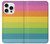 S2363 レインボー柄 Rainbow Pattern iPhone 16 pro バックケース、フリップケース・カバー