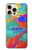 S2942 ブラシ絵画 Brush Stroke Painting iPhone 16 pro バックケース、フリップケース・カバー