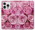 S2943 ピンクローズ Pink Rose iPhone 16 pro バックケース、フリップケース・カバー
