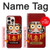 S3023 ダルマ Japan Good Luck Daruma Doll iPhone 16 pro バックケース、フリップケース・カバー