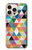 S3049 三角形の鮮やかな色 Triangles Vibrant Colors iPhone 16 pro バックケース、フリップケース・カバー