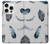 S3085 羽 Feather Paint Pattern iPhone 16 pro バックケース、フリップケース・カバー