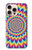 S3162 カラフルなサイケデリック Colorful Psychedelic iPhone 16 pro バックケース、フリップケース・カバー