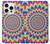 S3162 カラフルなサイケデリック Colorful Psychedelic iPhone 16 pro バックケース、フリップケース・カバー