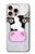 S3257 牛の漫画 Cow Cartoon iPhone 16 pro バックケース、フリップケース・カバー