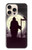 S3262 恐るべき 夜の月 墓地 Grim Reaper Night Moon Cemetery iPhone 16 pro バックケース、フリップケース・カバー