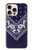 S3357 ネイビーブルーバンダナパターン Navy Blue Bandana Pattern iPhone 16 pro バックケース、フリップケース・カバー