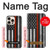 S3472 消防士細い赤線旗 Firefighter Thin Red Line Flag iPhone 16 pro バックケース、フリップケース・カバー