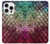 S3539 人魚の鱗 Mermaid Fish Scale iPhone 16 pro バックケース、フリップケース・カバー