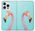 S3708 ピンクのフラミンゴ Pink Flamingo iPhone 16 pro バックケース、フリップケース・カバー