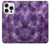 S3713 パープルクォーツアメジストグラフィックプリント Purple Quartz Amethyst Graphic Printed iPhone 16 pro バックケース、フリップケース・カバー