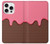 S3754 ストロベリーアイスクリームコーン Strawberry Ice Cream Cone iPhone 16 pro バックケース、フリップケース・カバー