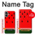 S2403 スイカ Watermelon iPhone 16 plus バックケース、フリップケース・カバー