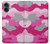S2525 ンク迷彩 Pink Camo Camouflage iPhone 16 plus バックケース、フリップケース・カバー
