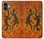 S2901 リザードアボリジニアート Lizard Aboriginal Art iPhone 16 plus バックケース、フリップケース・カバー