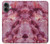 S3052 ピンクの大理石のグラフィックプリント Pink Marble Graphic Printed iPhone 16 plus バックケース、フリップケース・カバー