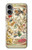 S3145 コンステレーションスタースカイマップ Antique Constellation Star Sky Map iPhone 16 plus バックケース、フリップケース・カバー