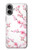 S3707 ピンクの桜の春の花 Pink Cherry Blossom Spring Flower iPhone 16 plus バックケース、フリップケース・カバー