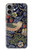 S3791 ウィリアムモリスストロベリーシーフ生地 William Morris Strawberry Thief Fabric iPhone 16 plus バックケース、フリップケース・カバー