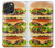 S0790 ハンバーガー Hamburger iPhone 16 pro max バックケース、フリップケース・カバー