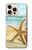 S1117 ビーチのヒトデ Starfish on the Beach iPhone 16 pro max バックケース、フリップケース・カバー
